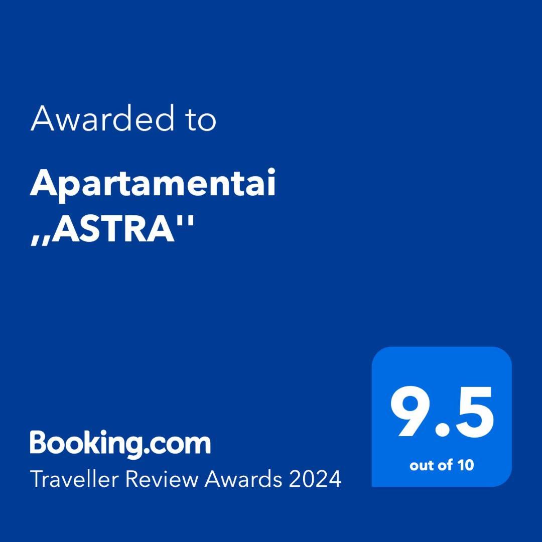 Apartamentai ,,Astra" Бирштонас Экстерьер фото